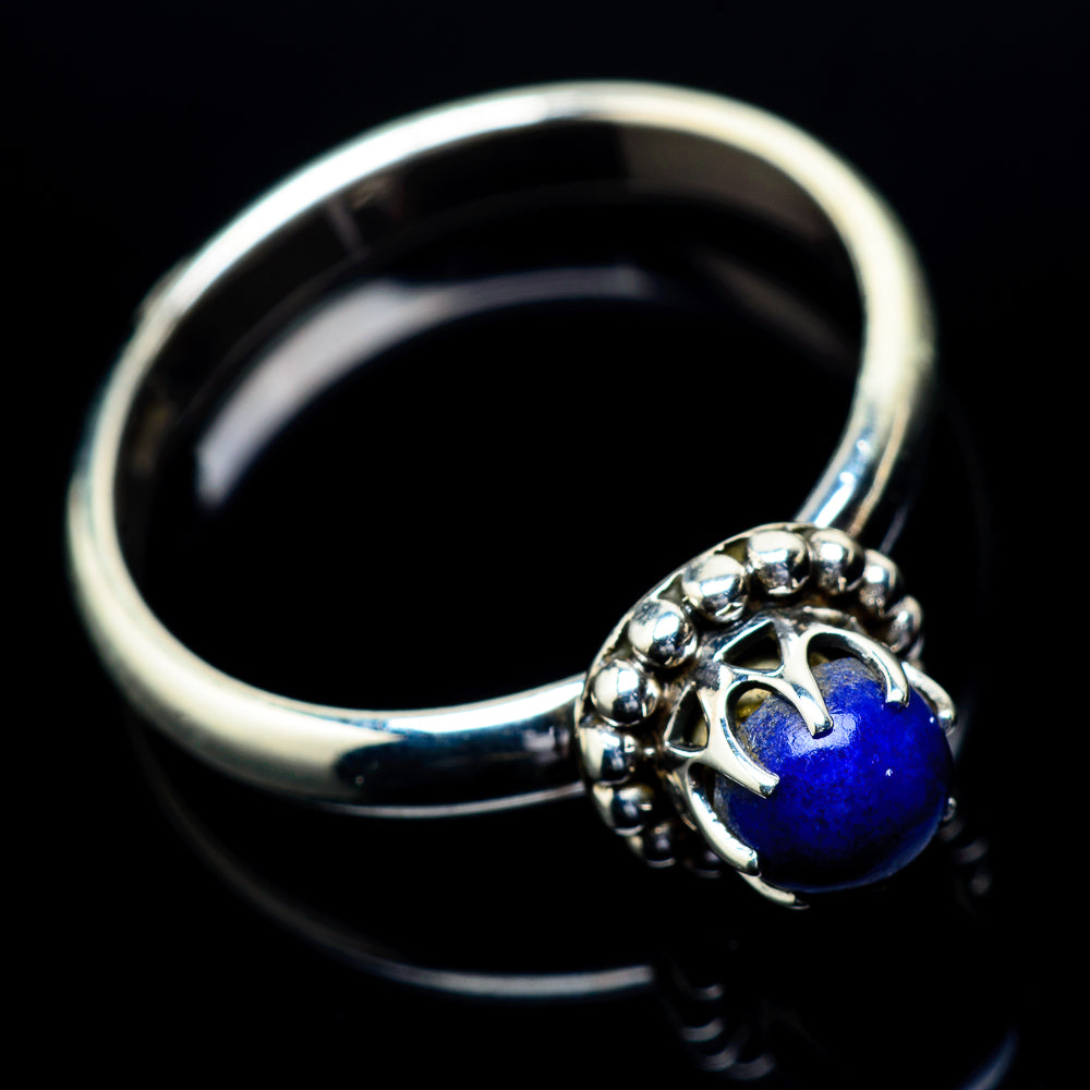 Lapis Lazuli Rings handcrafted by Anasilvercos - RING21903