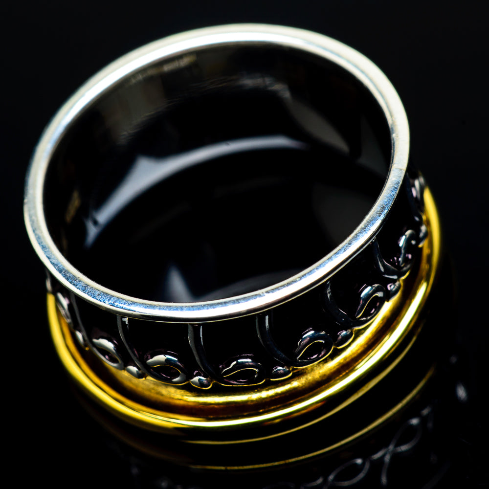 Meditation Spinner Rings handcrafted by Anasilvercos - RING22001