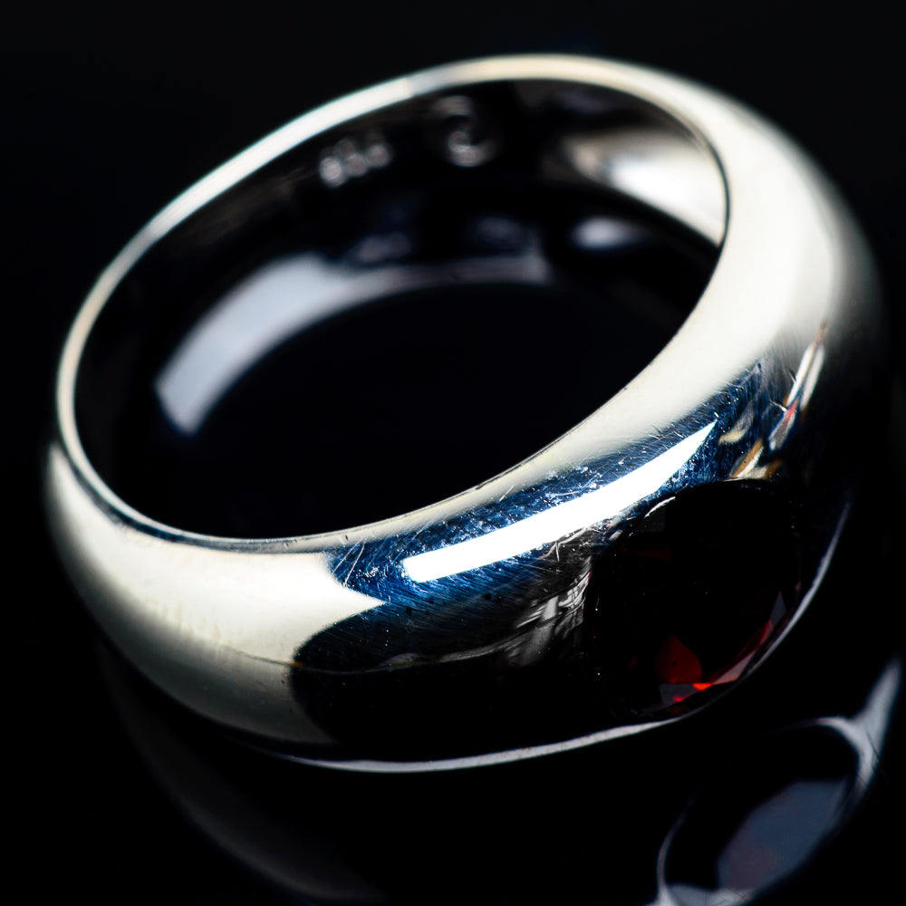Garnet Rings handcrafted by Anasilvercos - RING22021