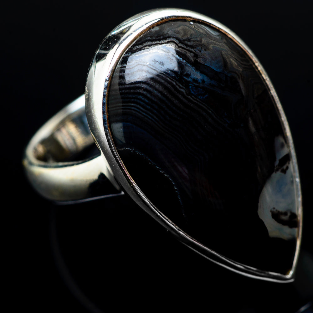 Psilomelane Rings handcrafted by Anasilvercos - RING22030