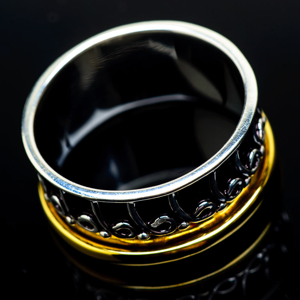 Meditation Spinner Rings handcrafted by Anasilvercos - RING22055