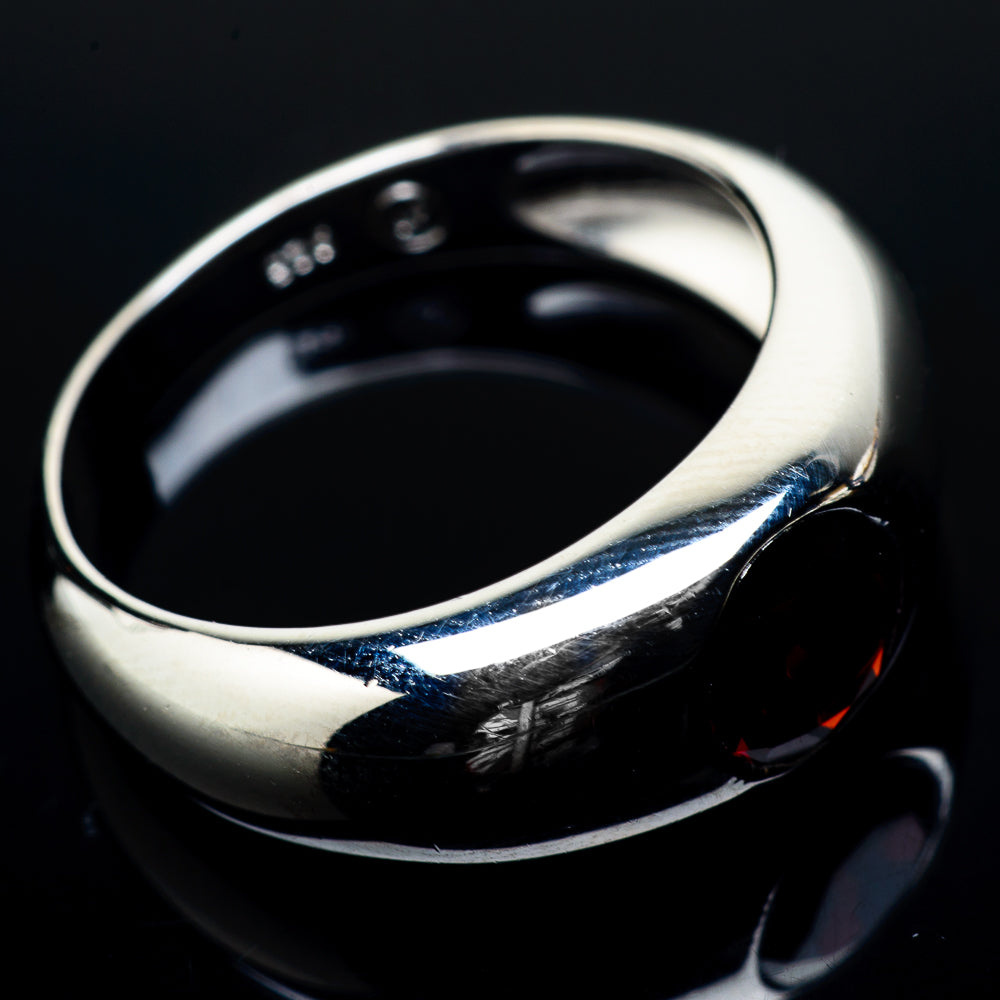 Garnet Rings handcrafted by Anasilvercos - RING22099