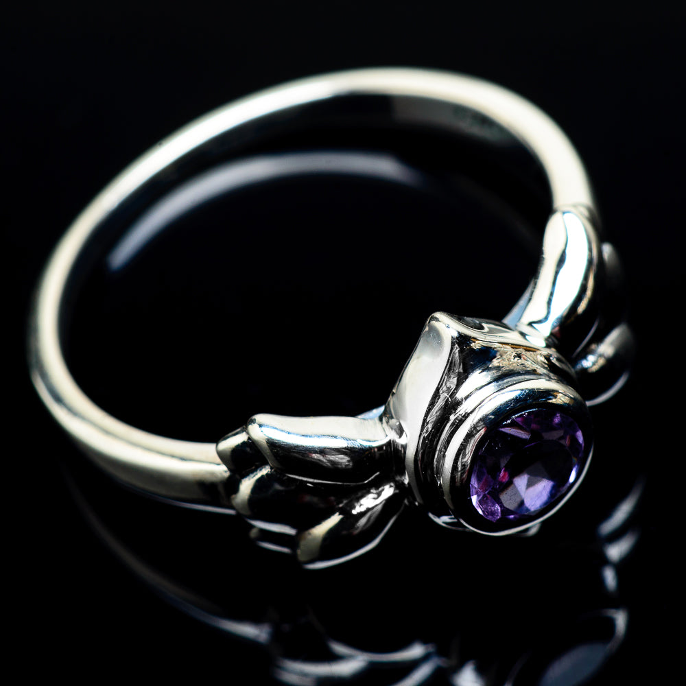 Amethyst Rings handcrafted by Anasilvercos - RING22149
