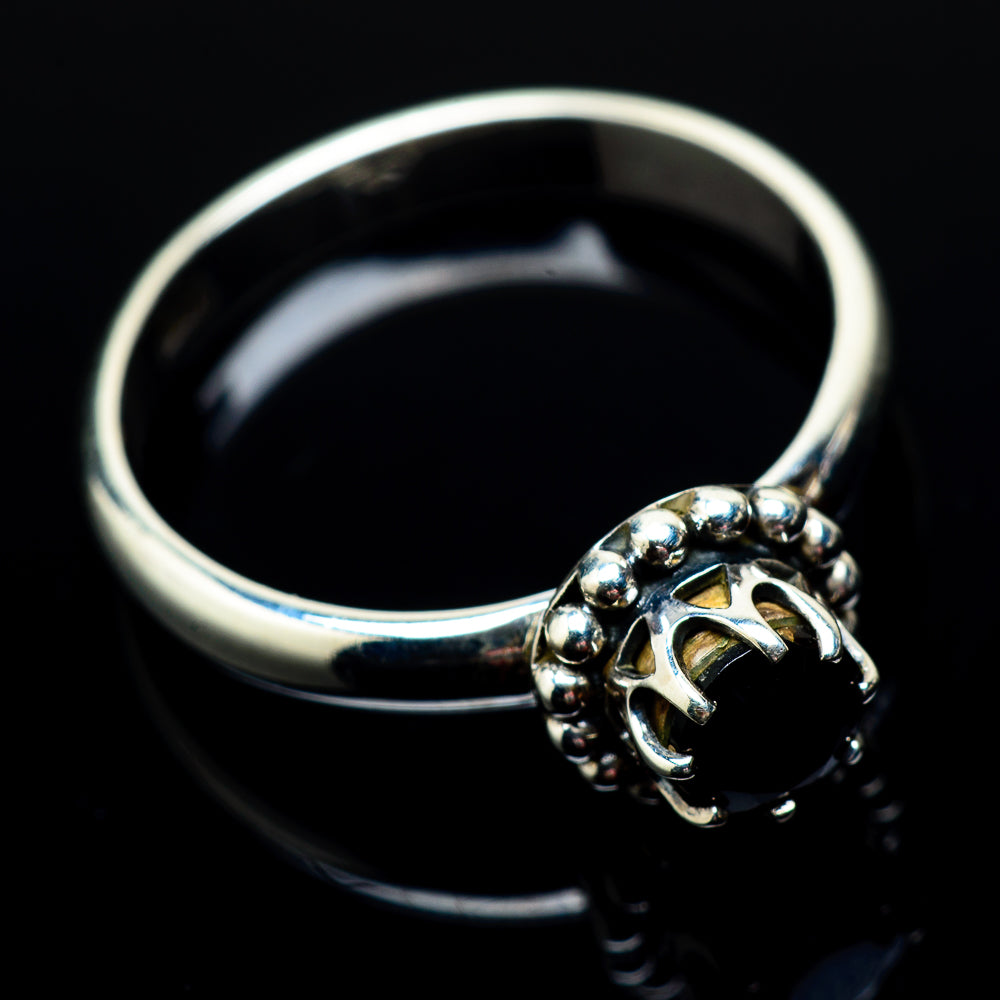Black Onyx Rings handcrafted by Anasilvercos - RING22221