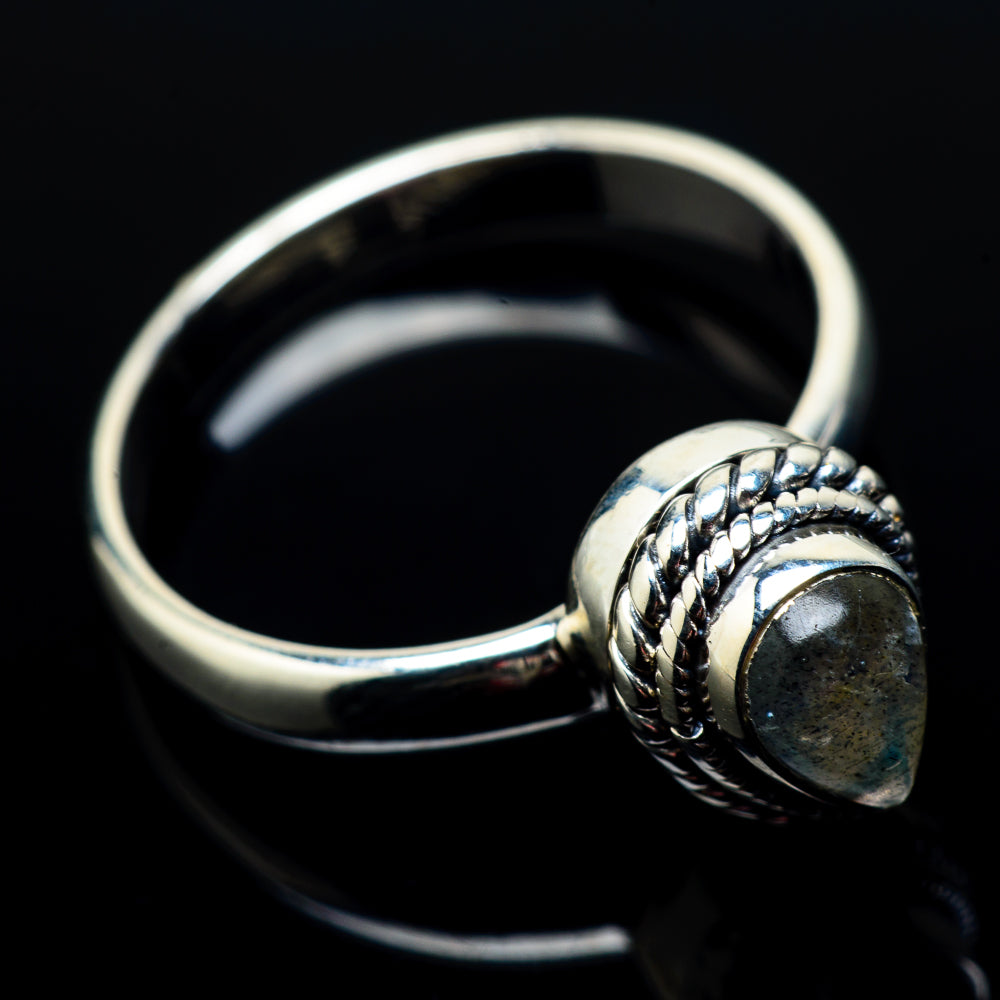Labradorite Rings handcrafted by Anasilvercos - RING22246