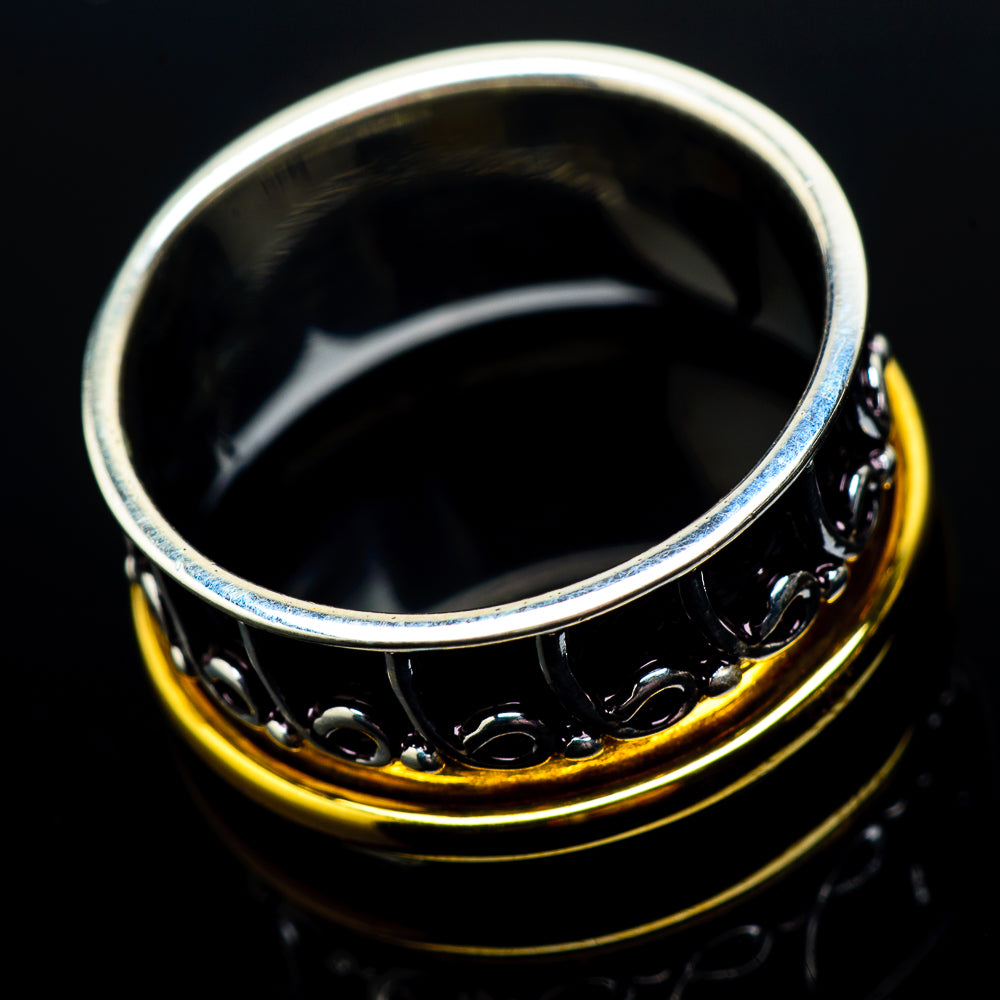Meditation Spinner Rings handcrafted by Anasilvercos - RING22256