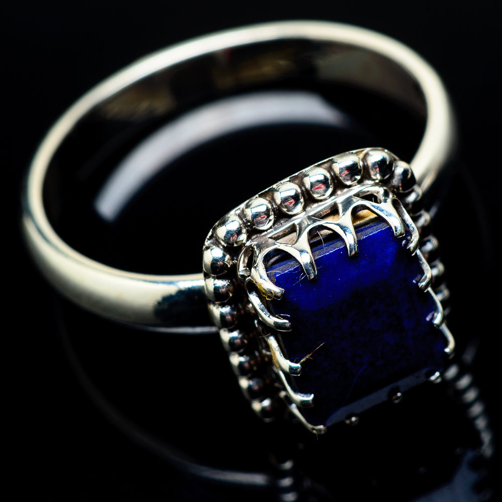 Lapis Lazuli Rings handcrafted by Anasilvercos - RING22259