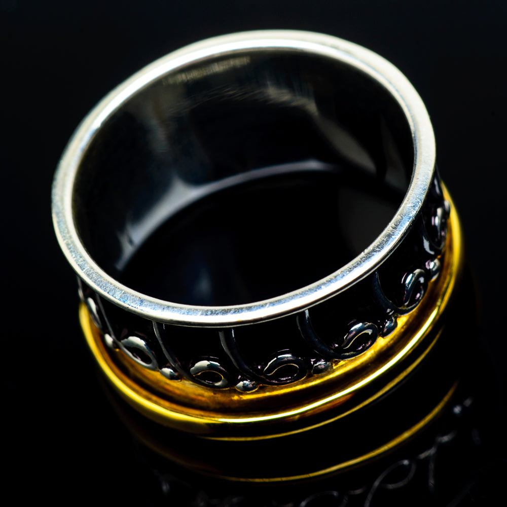Meditation Spinner Rings handcrafted by Anasilvercos - RING22273