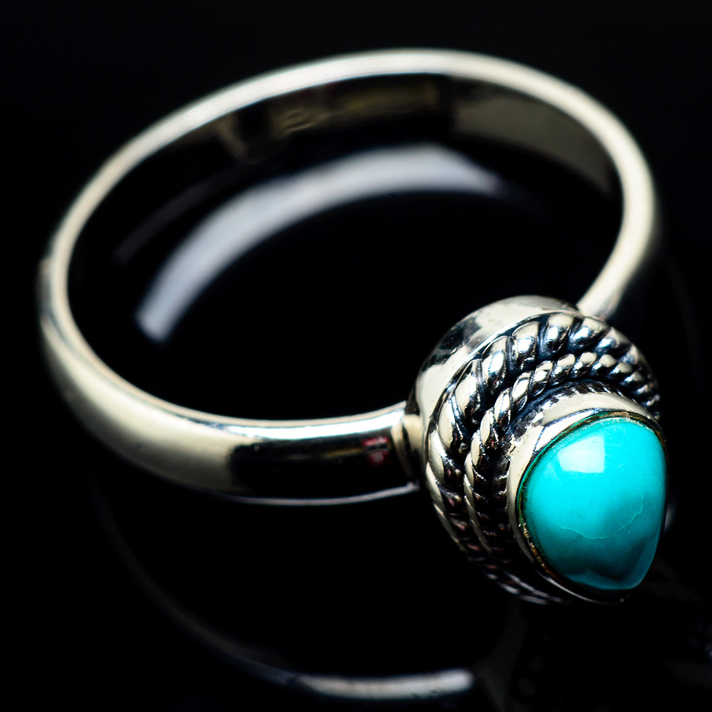 Larimar Rings handcrafted by Anasilvercos - RING22281