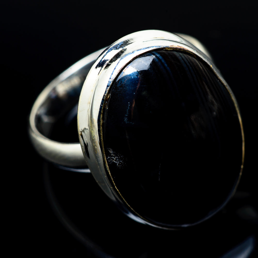 Psilomelane Rings handcrafted by Anasilvercos - RING22408