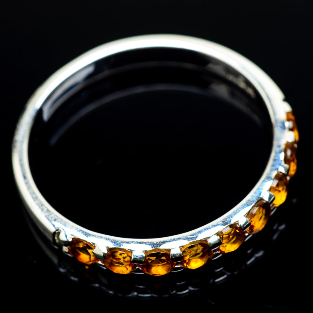 Citrine Rings handcrafted by Anasilvercos - RING22454