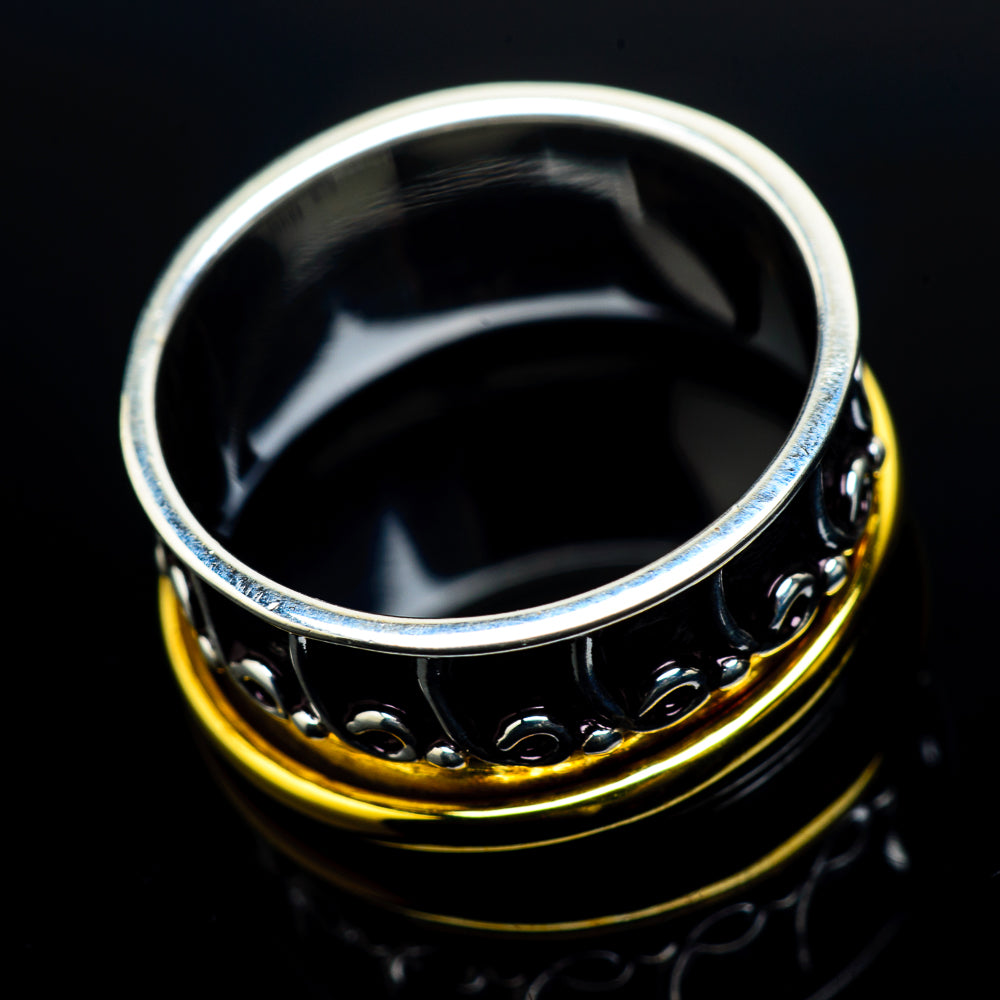 Meditation Spinner Rings handcrafted by Anasilvercos - RING22543