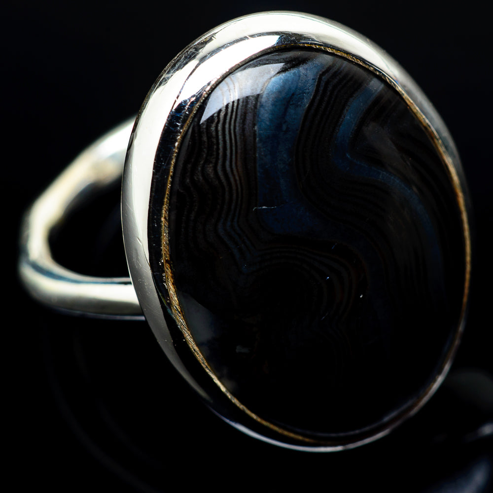 Psilomelane Rings handcrafted by Anasilvercos - RING22545