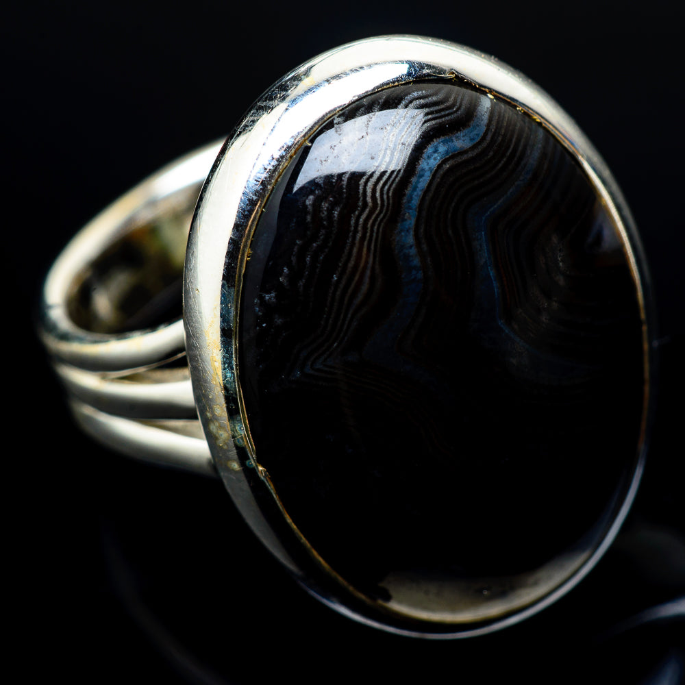 Psilomelane Rings handcrafted by Anasilvercos - RING22589