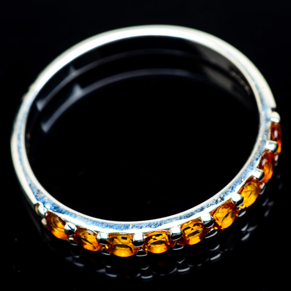 Citrine Rings handcrafted by Anasilvercos - RING22792