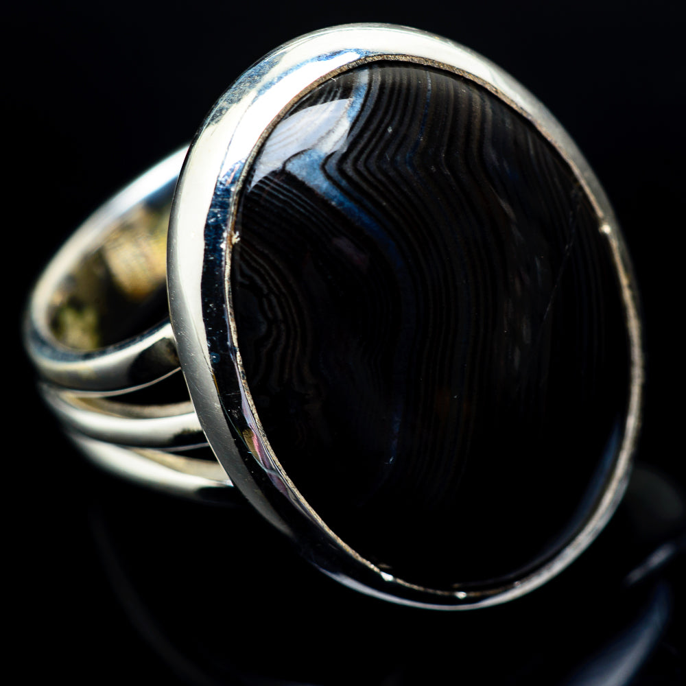 Psilomelane Rings handcrafted by Anasilvercos - RING22862