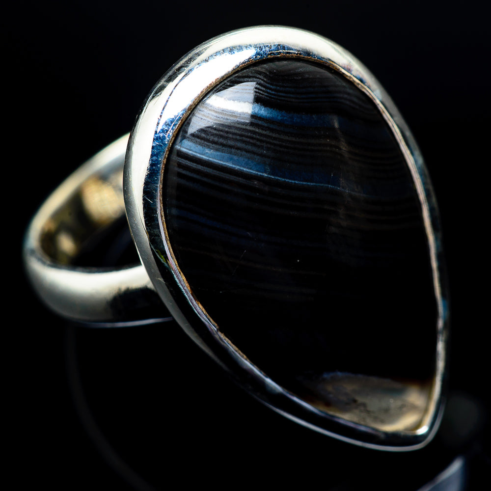 Psilomelane Rings handcrafted by Anasilvercos - RING22943