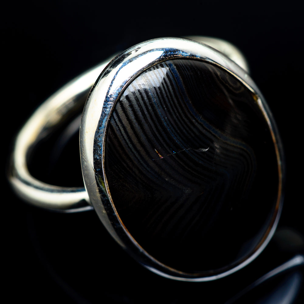 Psilomelane Rings handcrafted by Anasilvercos - RING22969