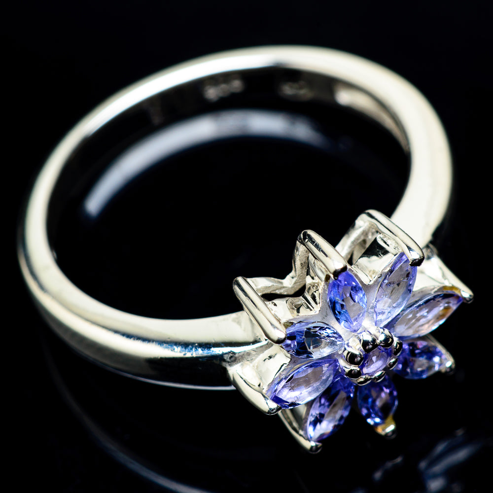 Tanzanite Rings handcrafted by Anasilvercos - RING23016