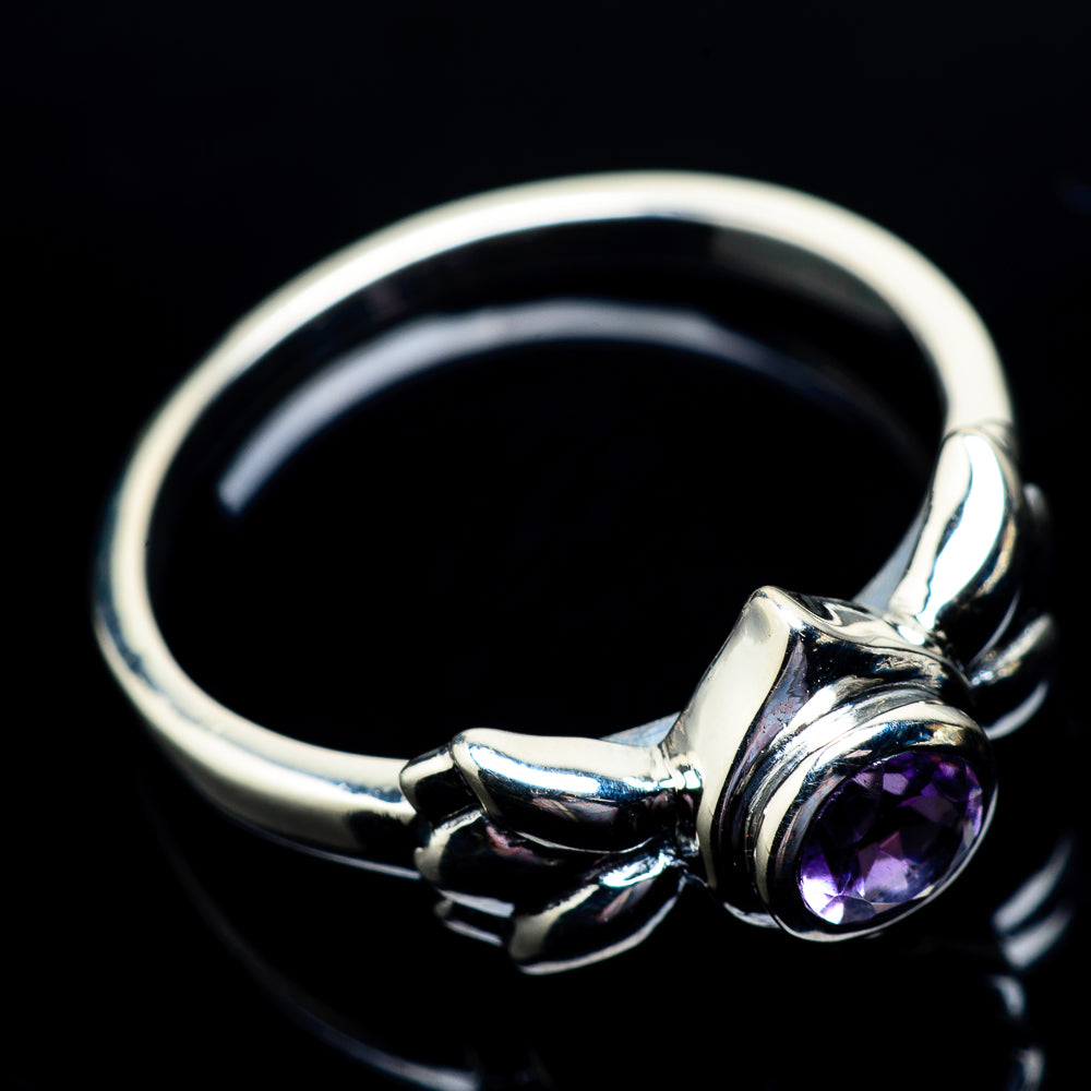 Amethyst Rings handcrafted by Anasilvercos - RING23060