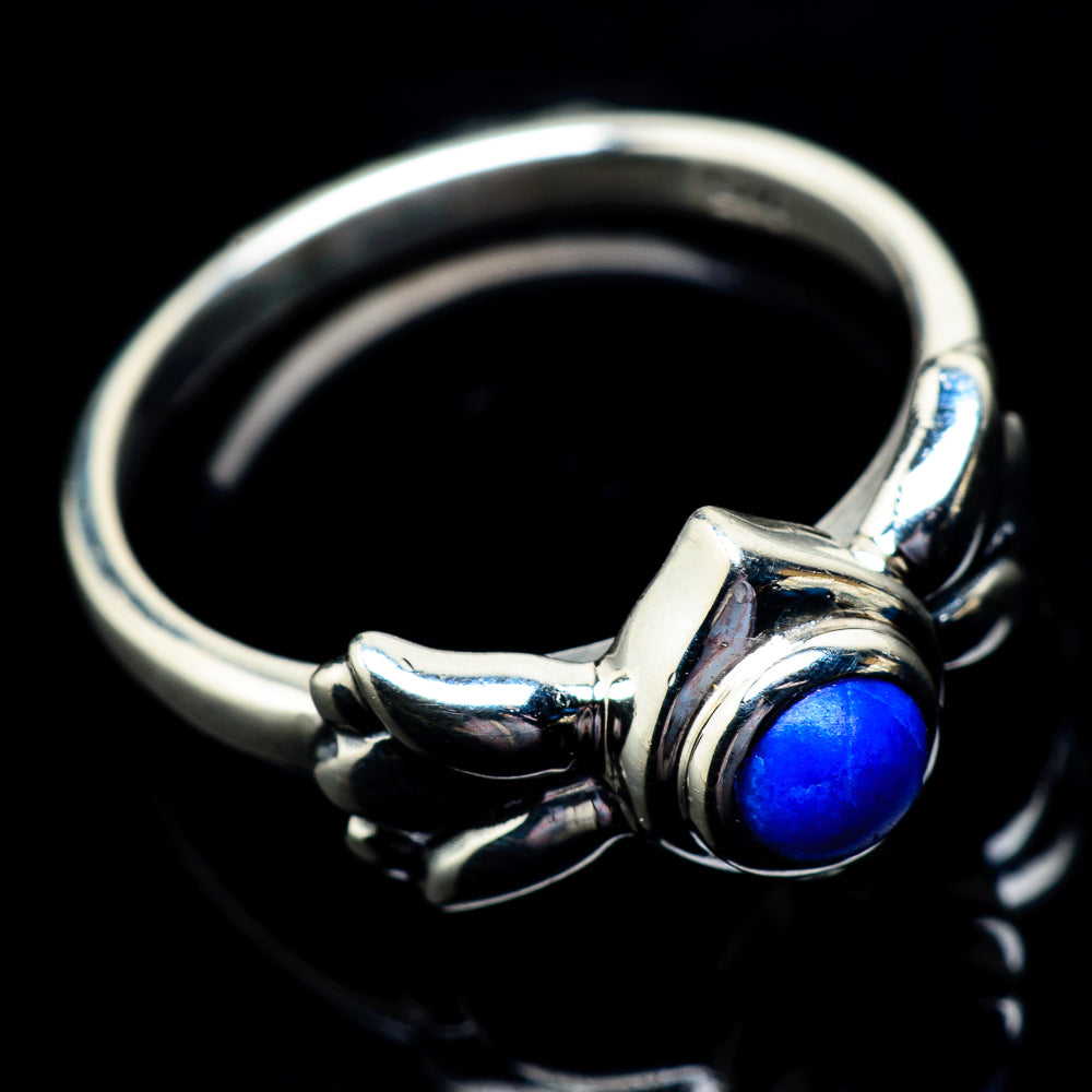 Lapis Lazuli Rings handcrafted by Anasilvercos - RING23071