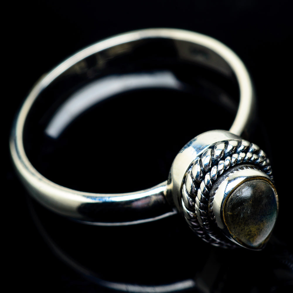 Labradorite Rings handcrafted by Anasilvercos - RING23114