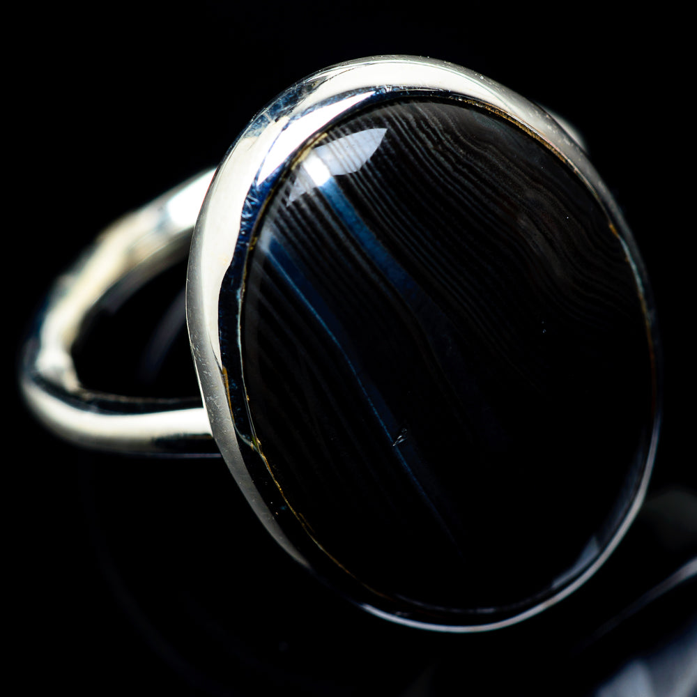 Psilomelane Rings handcrafted by Anasilvercos - RING23198