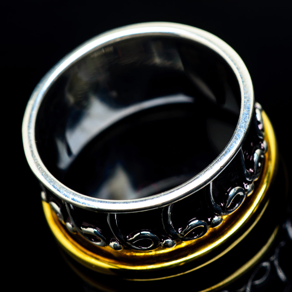 Meditation Spinner Rings handcrafted by Anasilvercos - RING23244