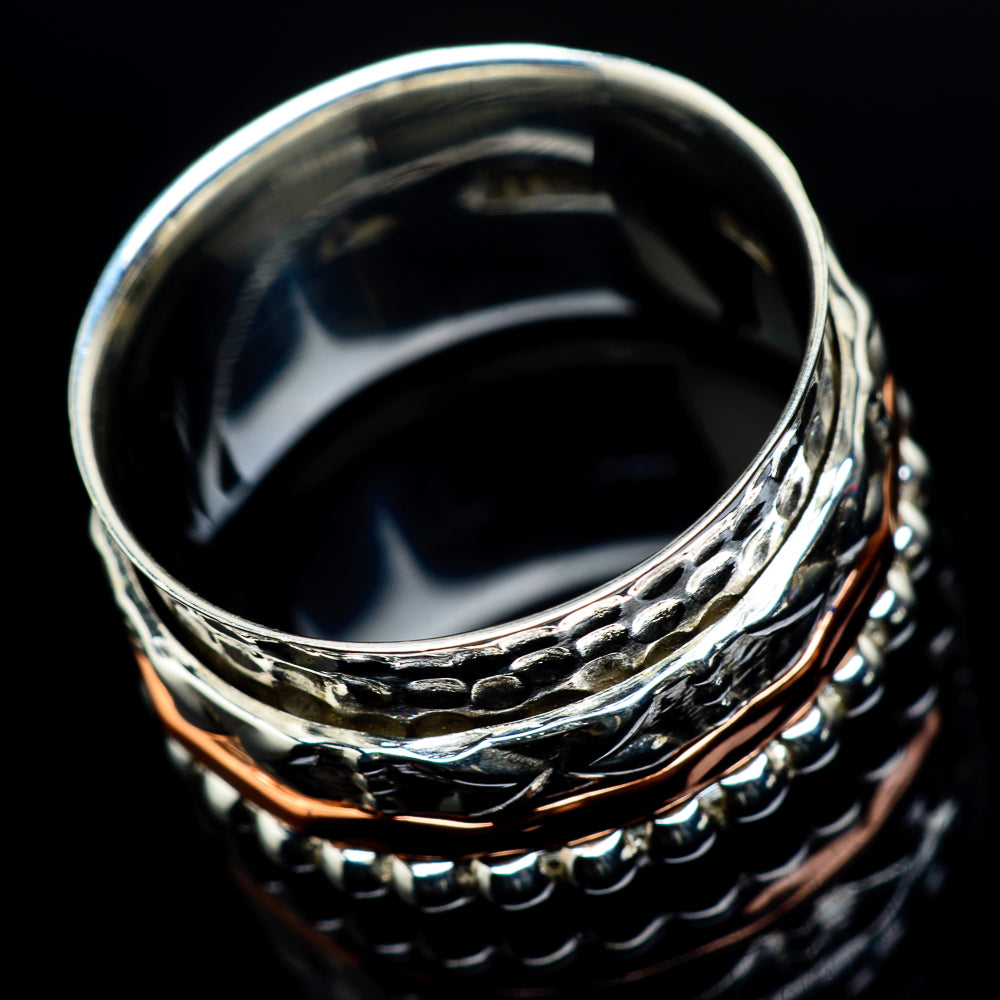 Meditation Spinner Rings handcrafted by Anasilvercos - RING23302