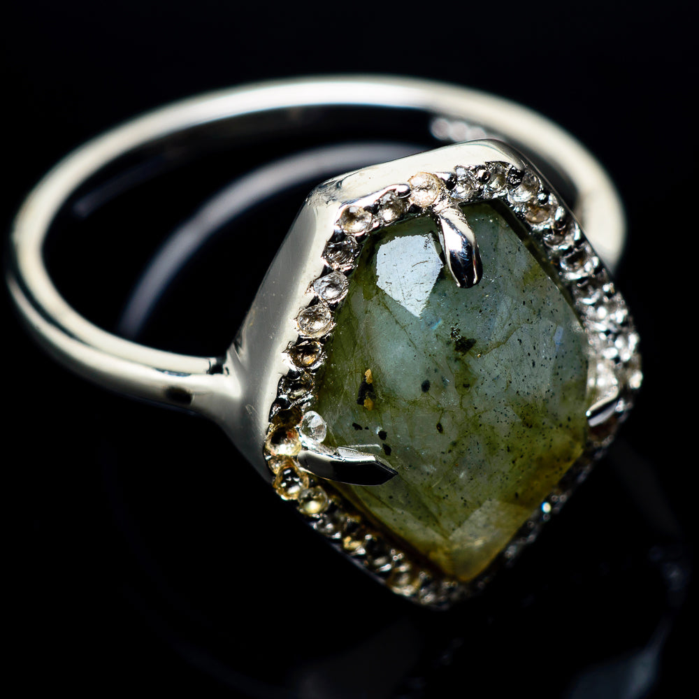 Labradorite Rings handcrafted by Anasilvercos - RING23312