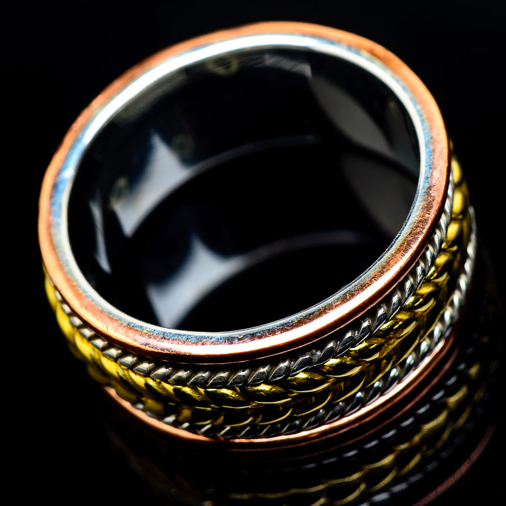 Meditation Spinner Rings handcrafted by Anasilvercos - RING23319