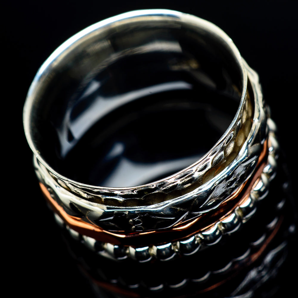 Meditation Spinner Rings handcrafted by Anasilvercos - RING23320