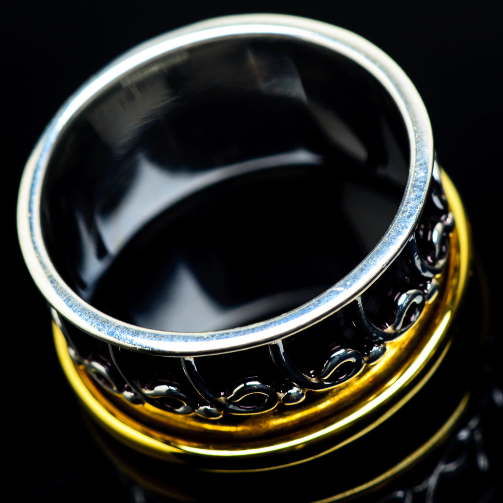 Meditation Spinner Rings handcrafted by Anasilvercos - RING23361