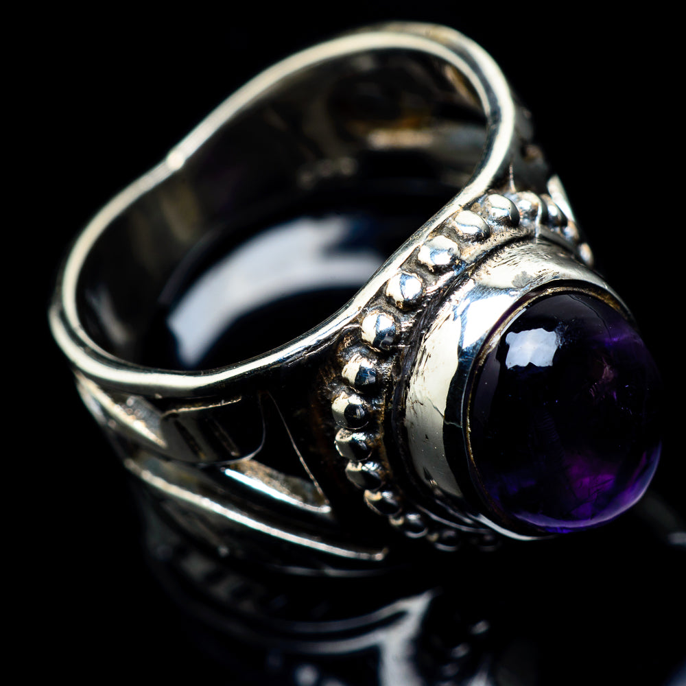 Amethyst Rings handcrafted by Anasilvercos - RING23502