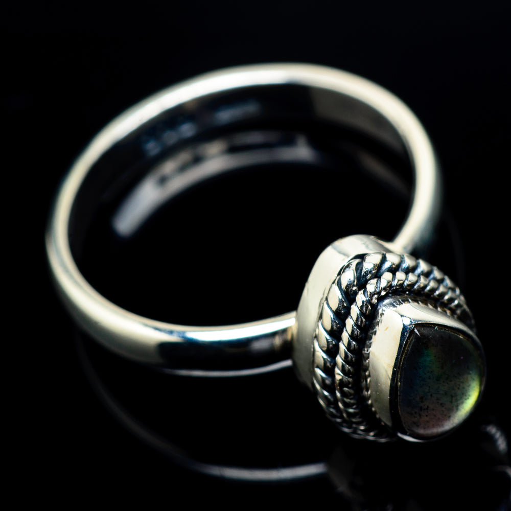 Labradorite Rings handcrafted by Anasilvercos - RING23611