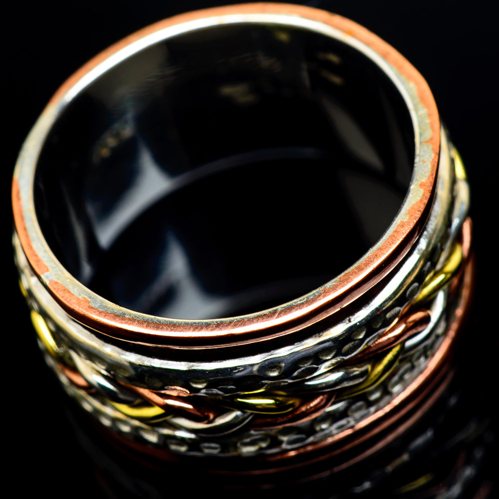 Meditation Spinner Rings handcrafted by Anasilvercos - RING23619