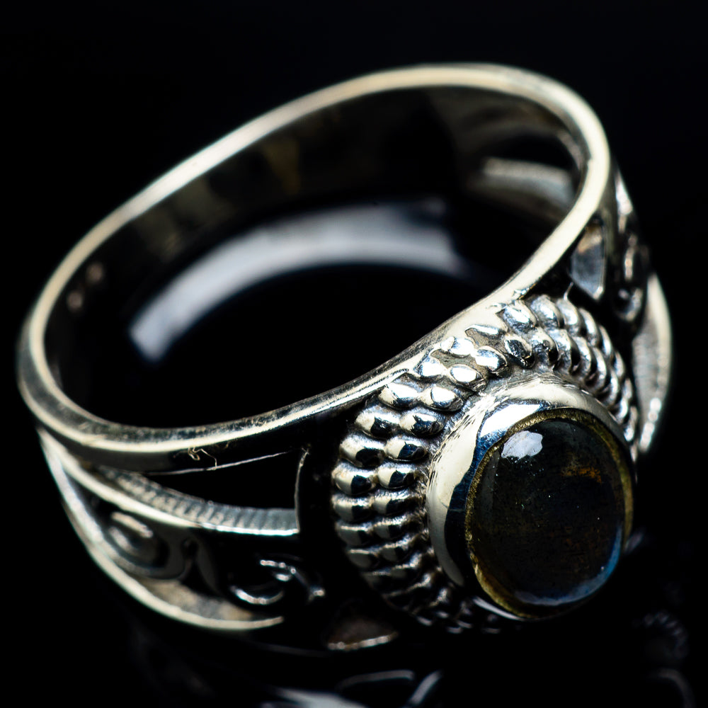 Labradorite Rings handcrafted by Anasilvercos - RING23626