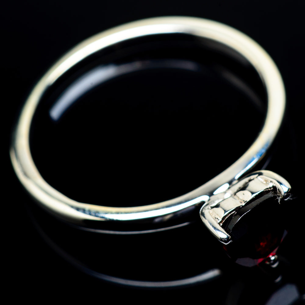 Garnet Rings handcrafted by Anasilvercos - RING23638