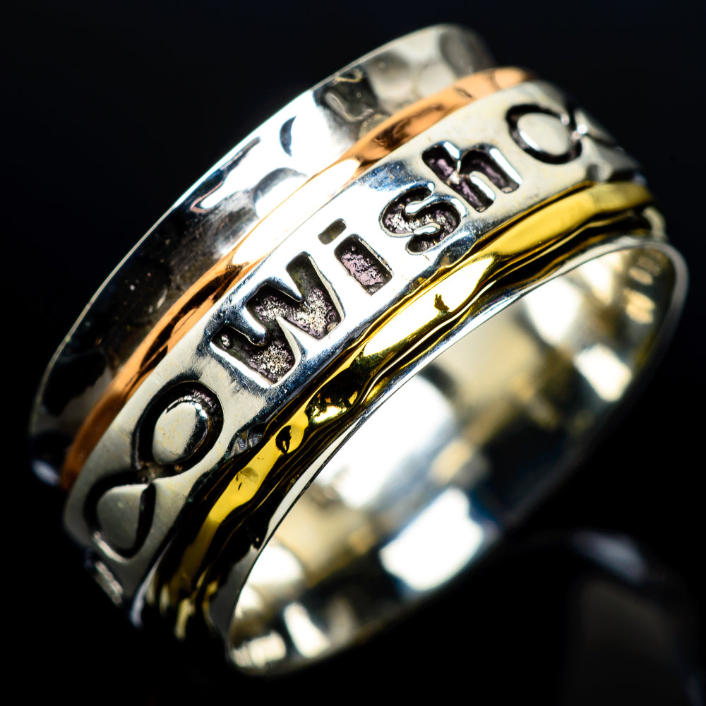 Meditation Spinner Rings handcrafted by Anasilvercos - RING23661