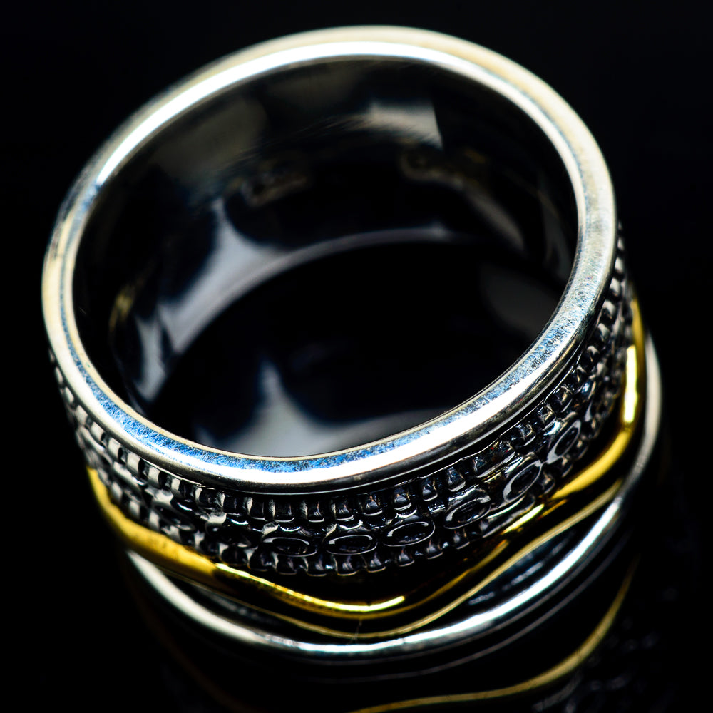 Meditation Spinner Rings handcrafted by Anasilvercos - RING23680