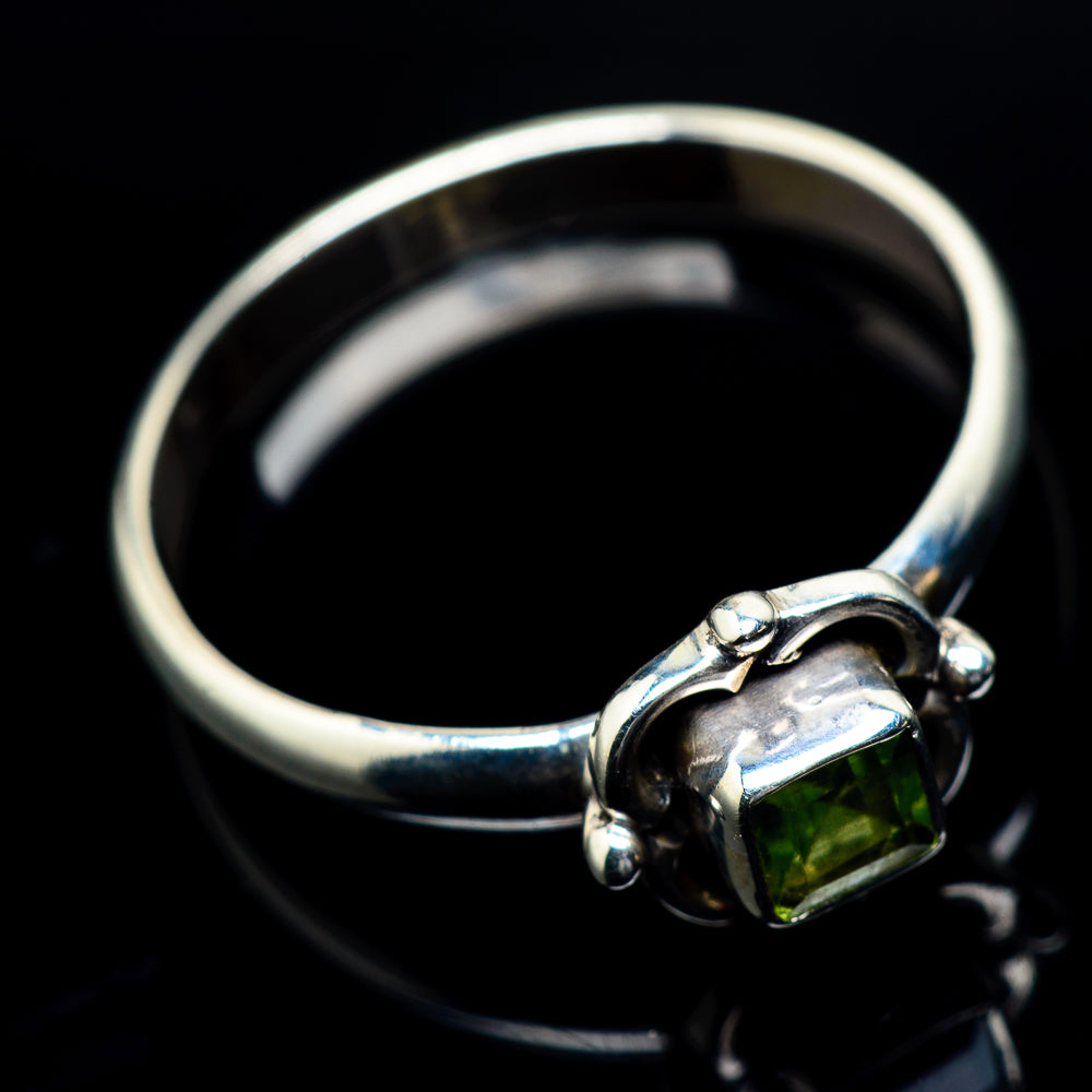 Peridot Rings handcrafted by Anasilvercos - RING23709