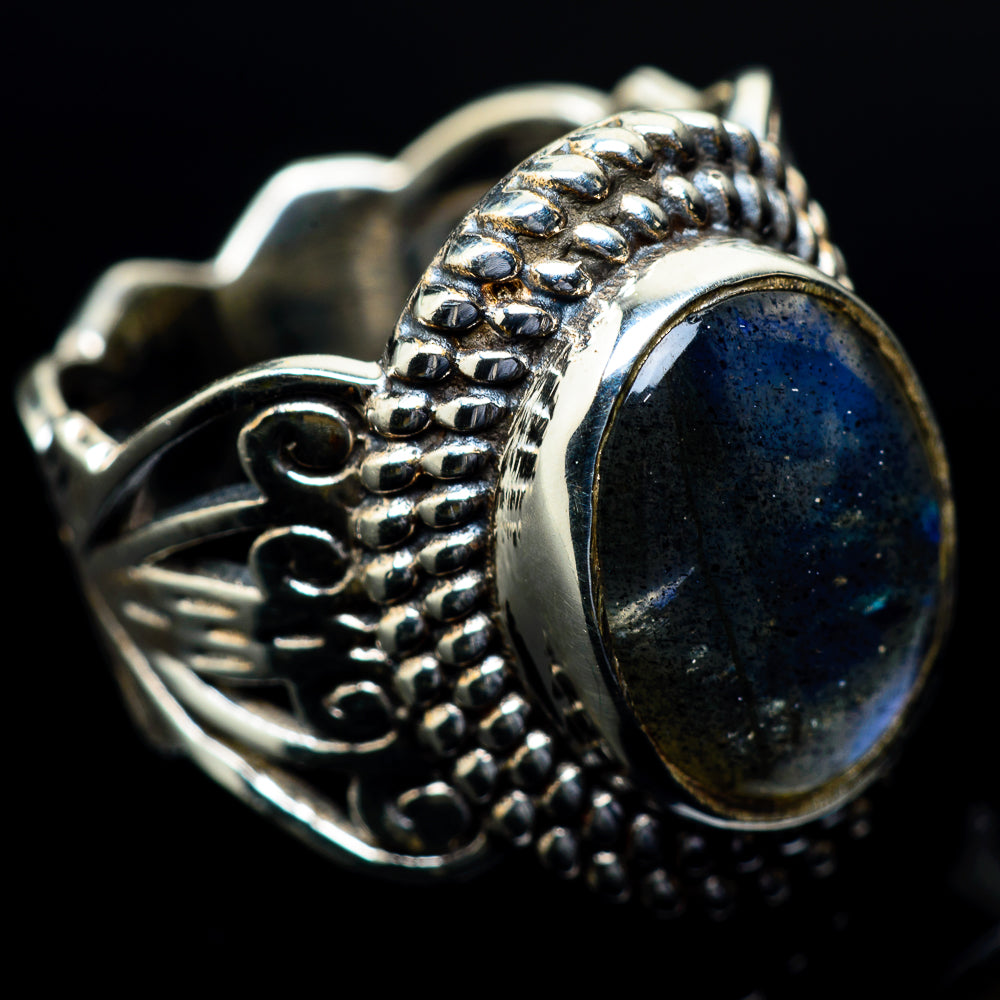 Labradorite Rings handcrafted by Anasilvercos - RING23723