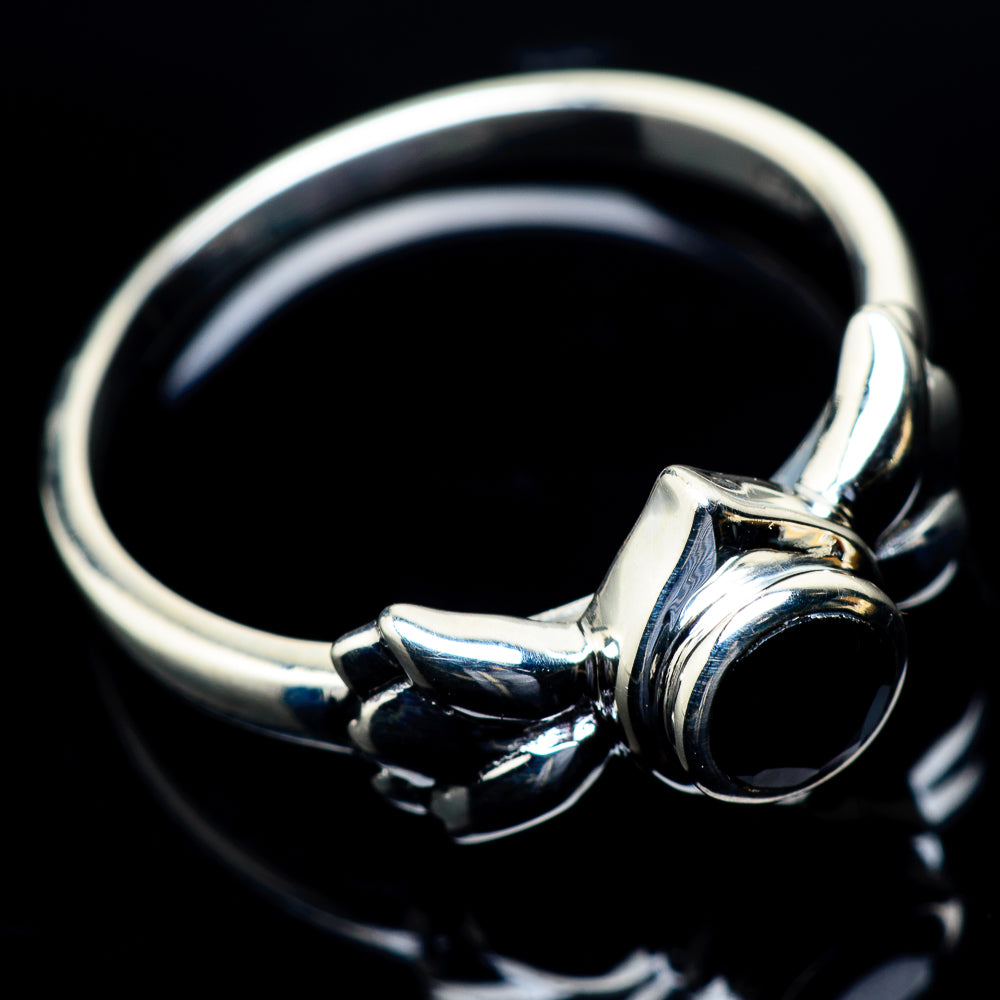 Black Onyx Rings handcrafted by Anasilvercos - RING23737
