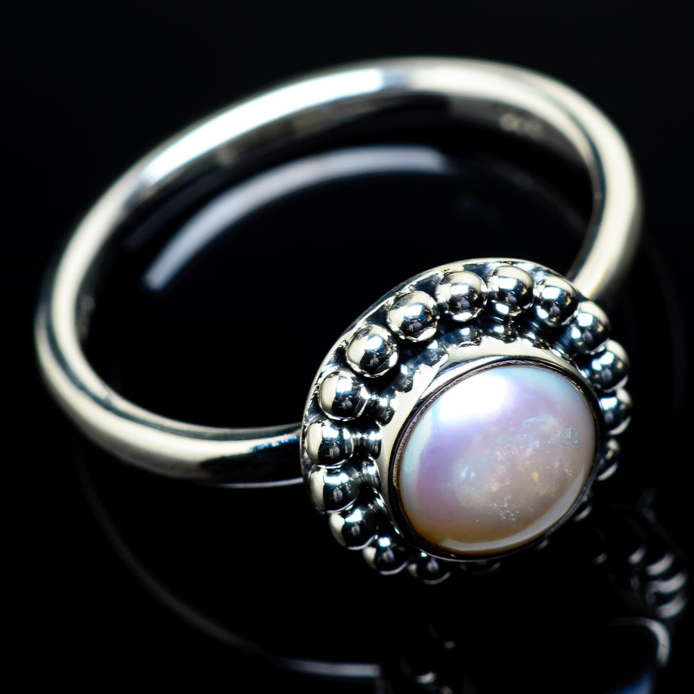 Cultured Pearl Rings handcrafted by Anasilvercos - RING23752