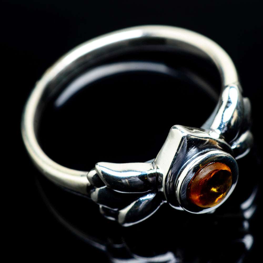 Citrine Rings handcrafted by Anasilvercos - RING23759