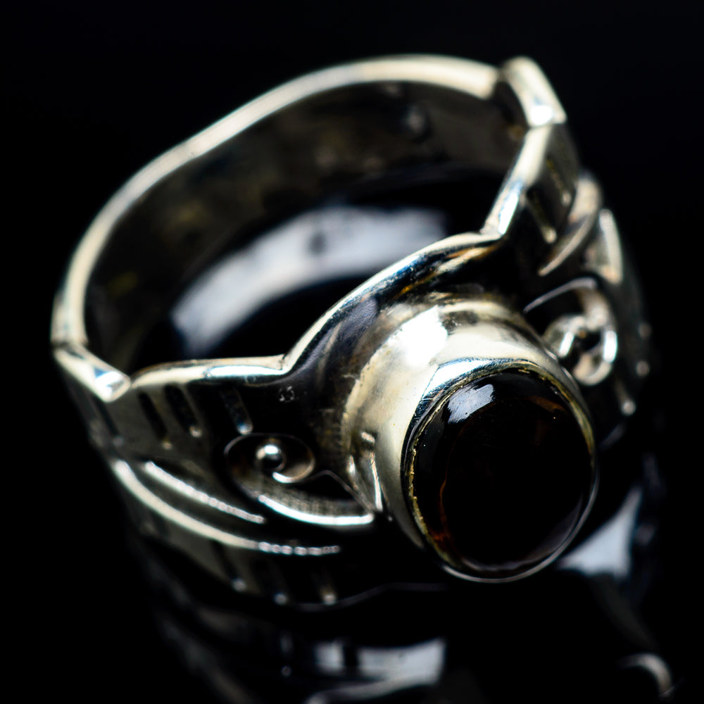 Smoky Quartz Rings handcrafted by Anasilvercos - RING23760