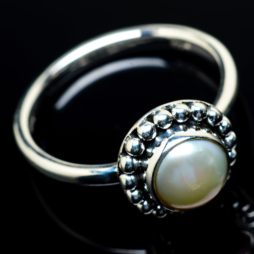 Cultured Pearl Rings handcrafted by Anasilvercos - RING23768
