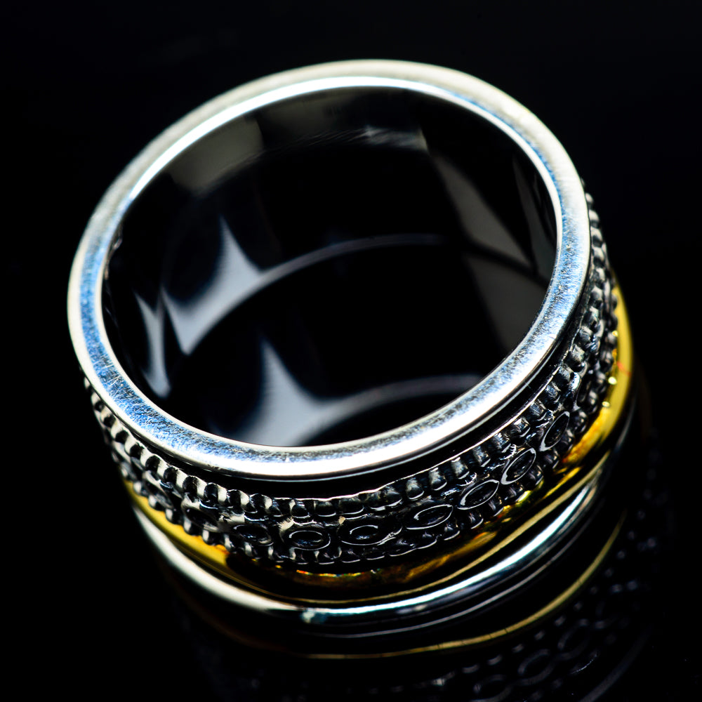 Meditation Spinner Rings handcrafted by Anasilvercos - RING23814