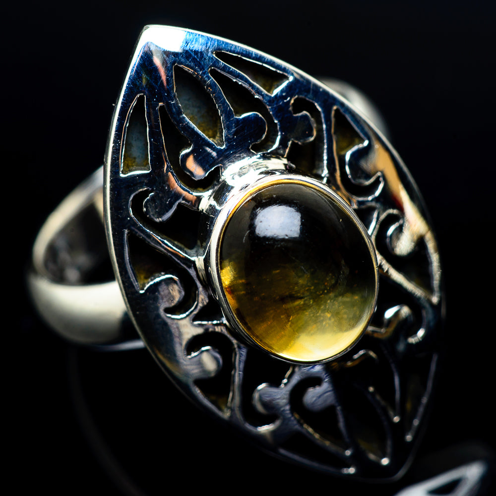 Citrine Rings handcrafted by Anasilvercos - RING23884