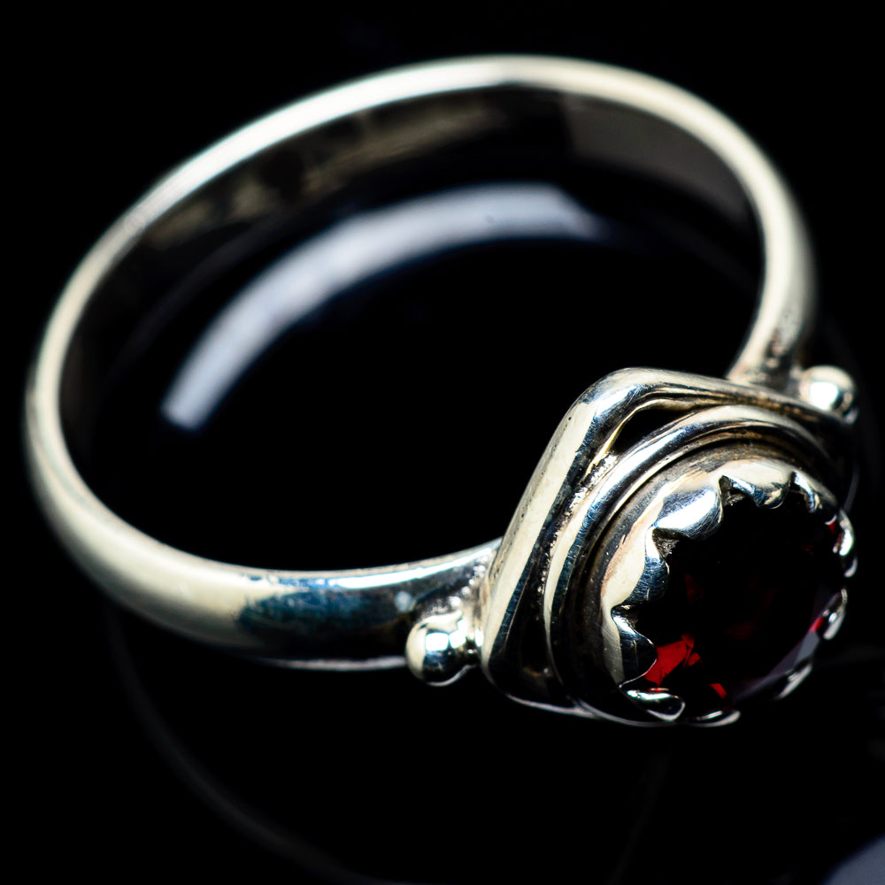 Garnet Rings handcrafted by Anasilvercos - RING23900